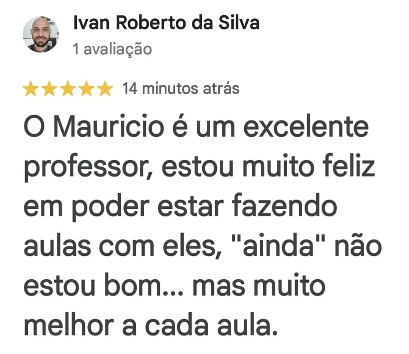 Avaliação de Ivan Roberto da Silva no Google